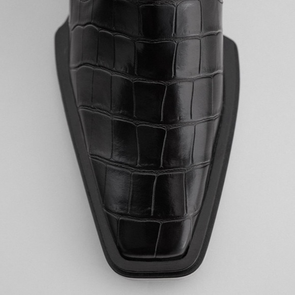 𝗡𝗪𝗧 𝗭𝗮𝗿𝗮 • Animal Print Cowboy Ankle Boots - Picture 9 of 14